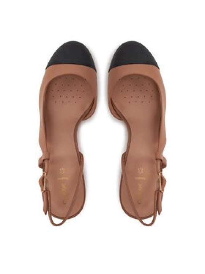 Geox Sandały D Virnilisa 65 A D55YYA 000TU C0015 Beżowy