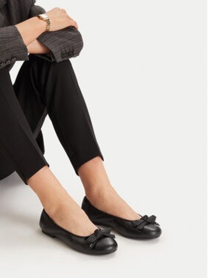 GINO ROSSI Baleriny COZY-HS001-1-2 Czarny
