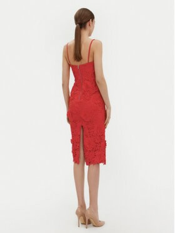 Bardot Sukienka koktajlowa 59747DB Czerwony Regular Fit