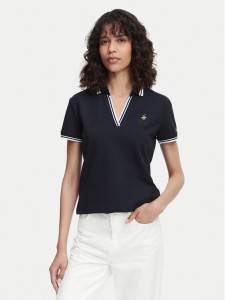 Beverly Hills Polo Club Polo P-SS26W-P0300 Granatowy Regular Fit