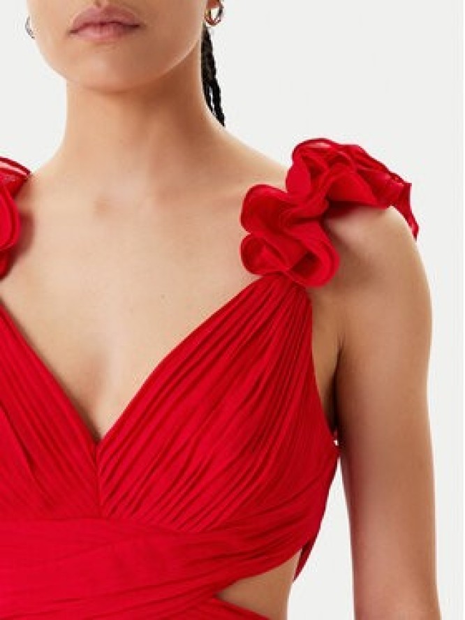 Morgan Sukienka wieczorowa 251-RISSAL Czerwony Regular Fit