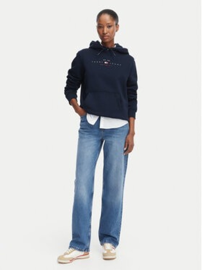 Tommy Jeans Jeansy Layla DW0DW23158 Niebieski Straight Fit
