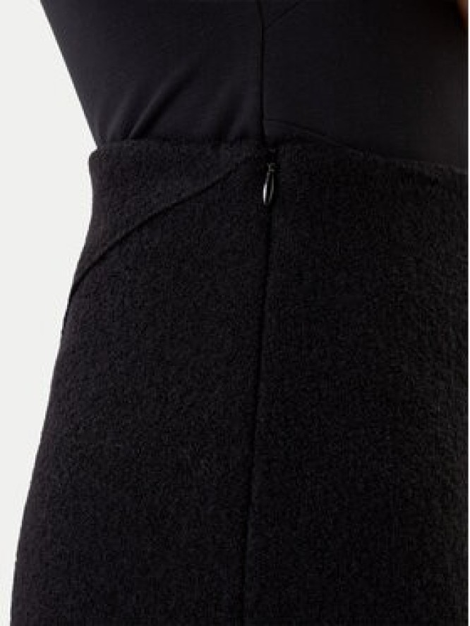 BOSS Spódnica trapezowa Vicena 50548111 Czarny Regular Fit