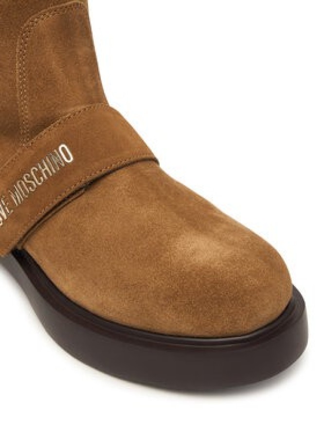 LOVE MOSCHINO Botki JA24064G1PIG0210 Brązowy