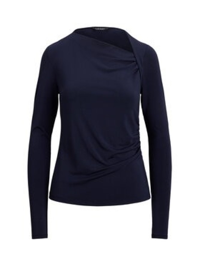 LAUREN RALPH LAUREN Bluzka 200980153001 Granatowy Slim Fit