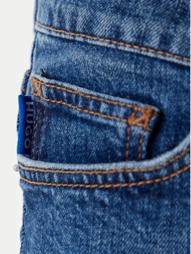 HUGO Jeansy Gamera_B 50541565 Niebieski Slim Fit