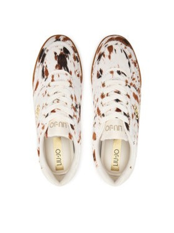 Liu Jo Sneakersy Lewis 01 BF6035 TX521 Kremowy