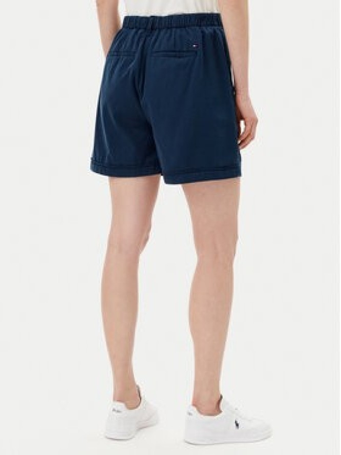 Tommy Hilfiger Szorty materiałowe WW0WW44762 Granatowy Regular Fit