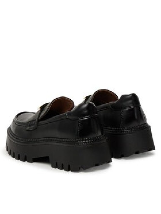 DeeZee Loafersy HY19001-2 Czarny