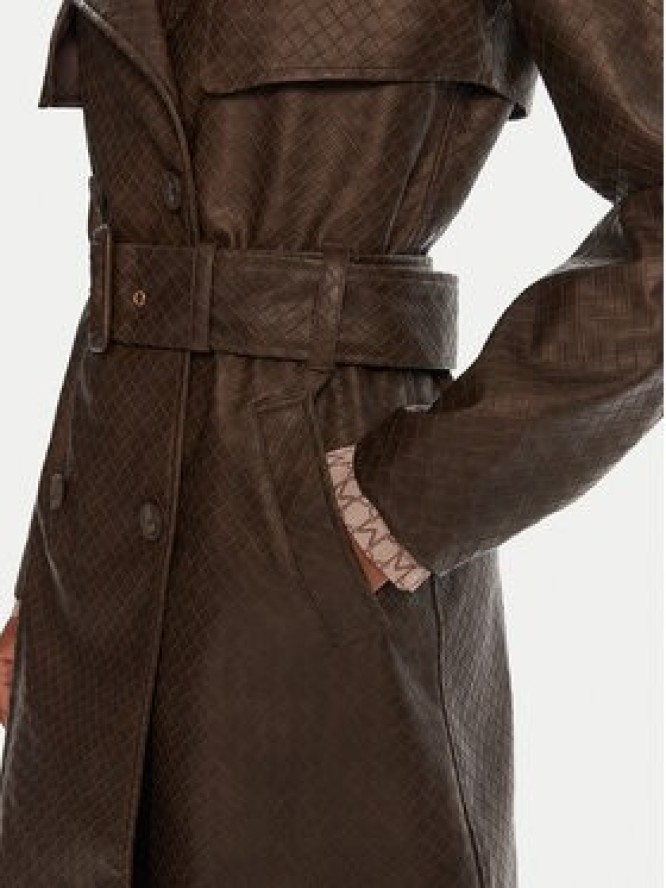 Guess Trencz W5YL32 WHGT0 Brązowy Regular Fit