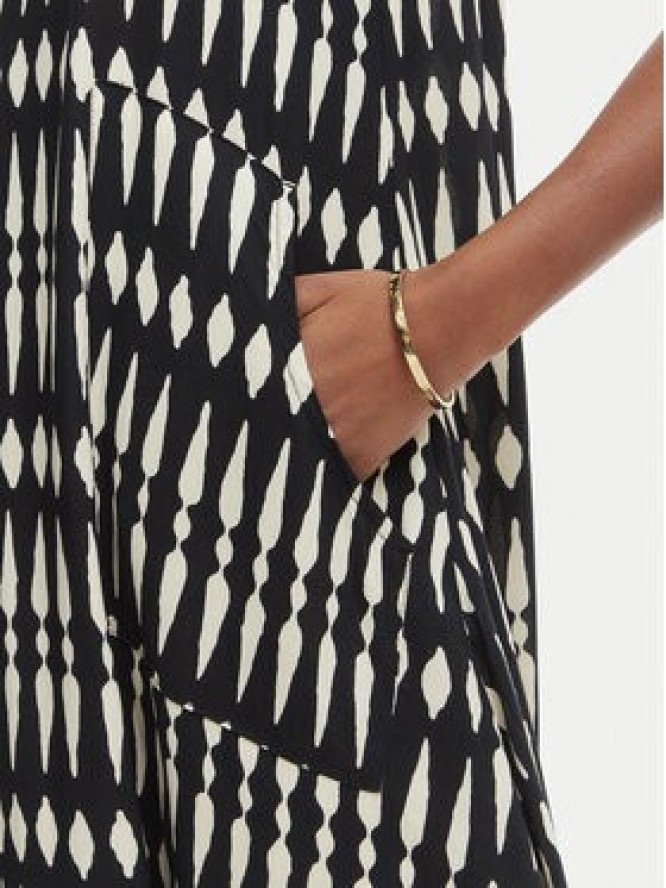 Iconique Sukienka letnia Elsie IC26-111 Czarny Regular Fit