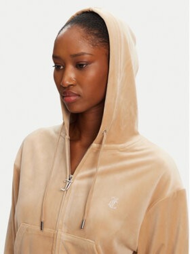 Juicy Couture Bluza Iccle JCWAS125308 Beżowy Loose Fit