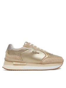 Pepe Jeans Sneakersy Rusper Shine PLS60033 Beżowy