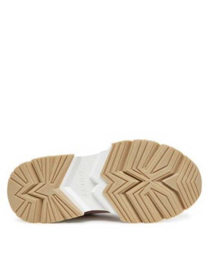 Guess Sneakersy FLJCAR ELE12 Beżowy