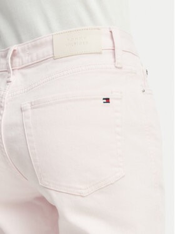 Tommy Hilfiger Jeansy WW0WW48579 Różowy jasny Slim Fit