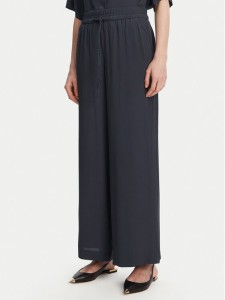 Marella Spodnie palazzo Vivaio 2513131054 Granatowy Wide Leg