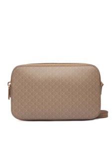 Calvin Klein Torebka Emblem Aop Elongated Camera Bag LV04F3268G Beżowy