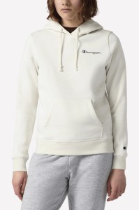 Bluza damska Champion Hooded Sweatshirt kremowa