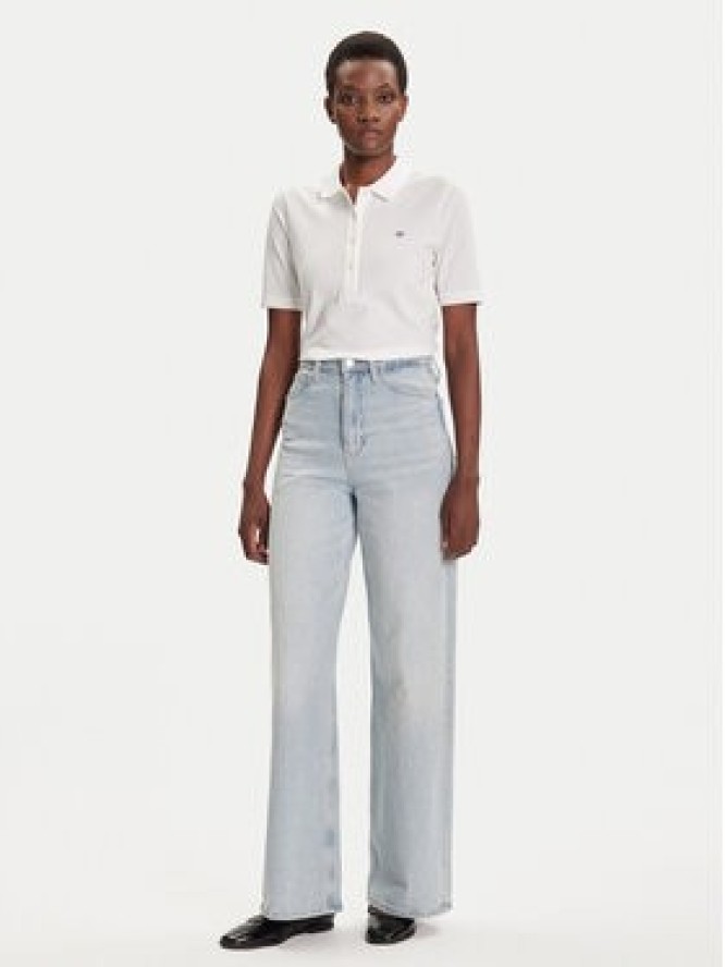 Gant Polo Shield 4202231 Écru Slim Fit