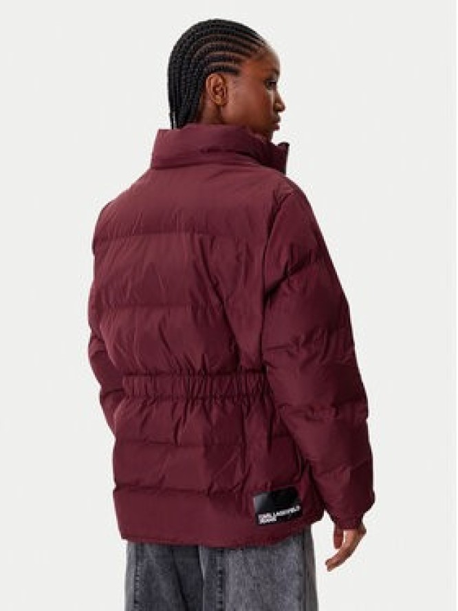 Karl Lagerfeld Jeans Kurtka zimowa A3W15023 Bordowy Regular Fit