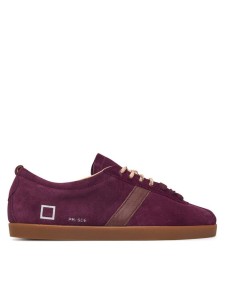 D.A.T.E. Sneakersy Prima W451-PR-SD Bordowy