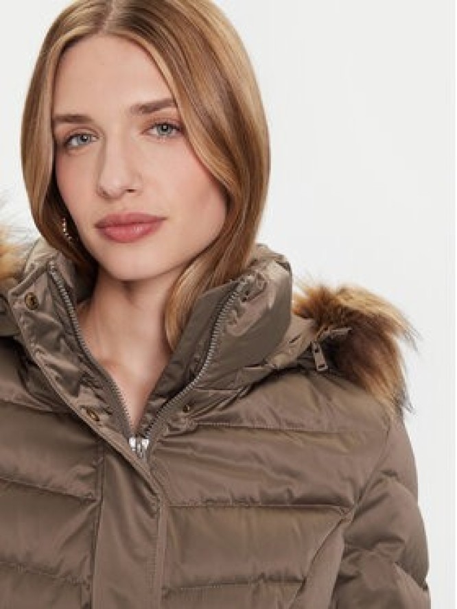 Guess Kurtka puchowa W5BL31 W2802 Beżowy Regular Fit