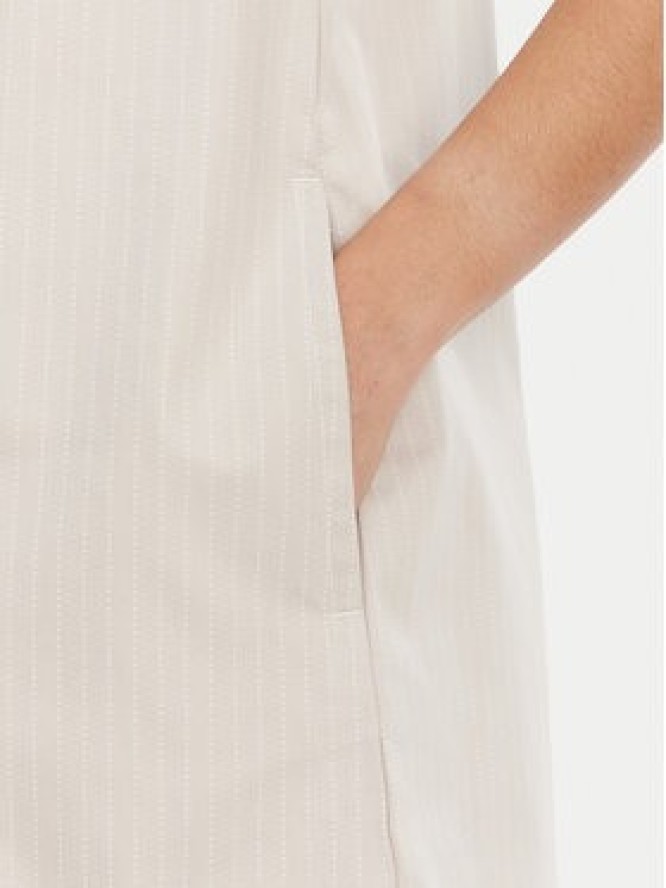 adidas Sukienka codzienna Allover Print JC8855 Beżowy Regular Fit