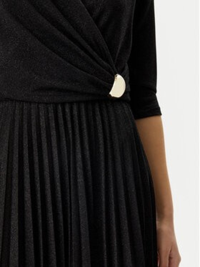 Rinascimento Sukienka koktajlowa CFC0122980003 Czarny Regular Fit