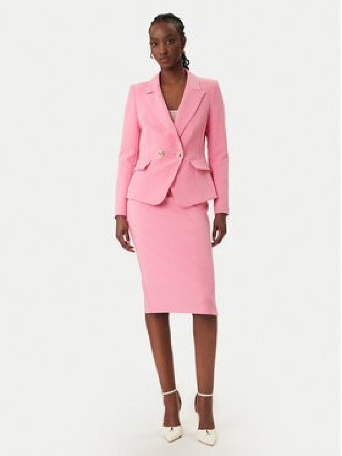 Rinascimento Marynarka CFC0128643003 Różowy Regular Fit