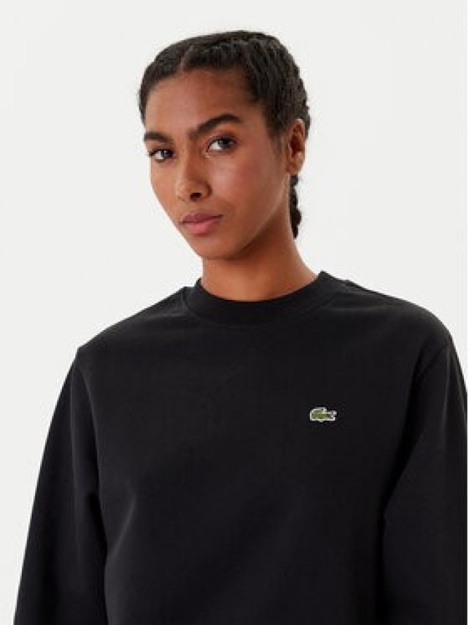 Lacoste Bluza SF5270 Czarny Regular Fit