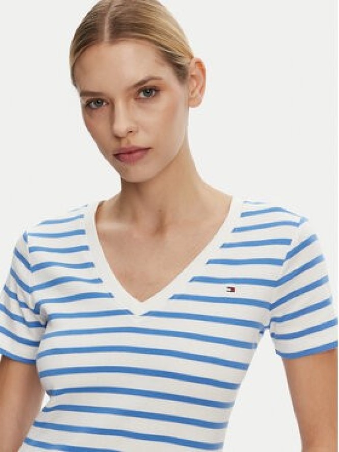 Tommy Hilfiger T-Shirt New Cody WW0WW40584 Niebieski Slim Fit