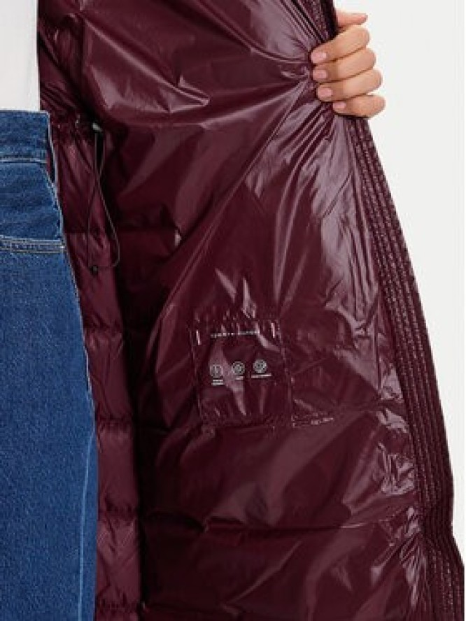 Tommy Hilfiger Kurtka puchowa WW0WW47356 Bordowy Regular Fit