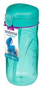 Butelka ze słomką Hydrate Quick Flip Top 520 ml