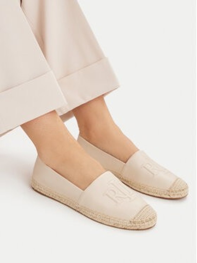 LAUREN RALPH LAUREN Espadryle Cameryn 802P04415004 Biały