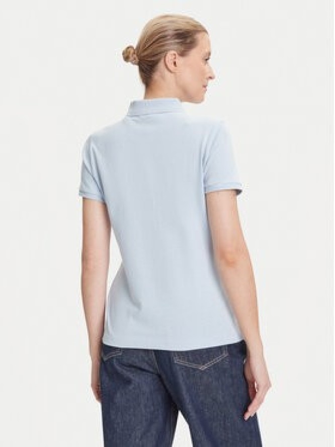 Gant Polo Sheild 4200870 Błękitny Slim Fit