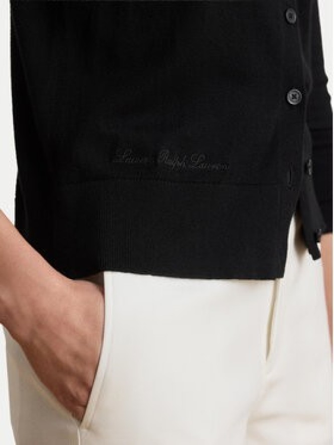 LAUREN RALPH LAUREN Kardigan 200B22260003 Czarny Regular Fit