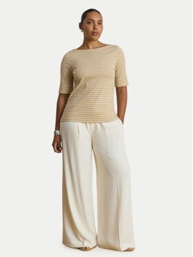 LAUREN RALPH LAUREN Bluzka Judy 200P13919003 Beżowy Regular Fit