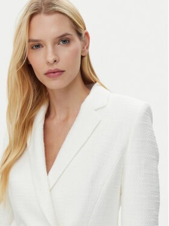 BOSS Marynarka Jatawa2 50535931 Biały Slim Fit