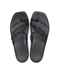 Crocs Japonki Miami Studded Toe Loop Sandal 211447 Czarny