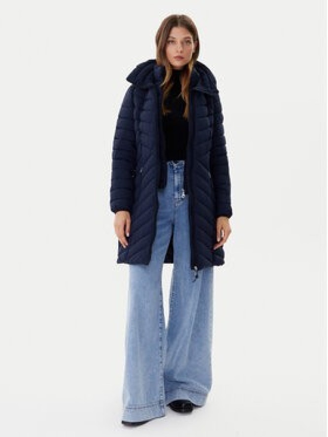 DKNY Kurtka zimowa DLEMPN46 Granatowy Slim Fit