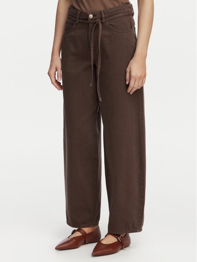 ONLY Jeansy Gianna 15372521 Brązowy Straight Leg