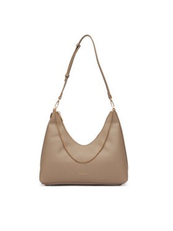 Calvin Klein Torebka Emblem Hw Pebble Shoulder Bag LV04F3495G Beżowy