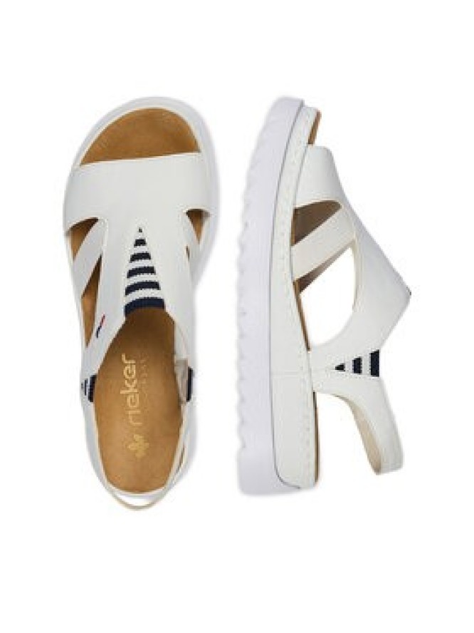 Rieker Sandały CEO-V44Y5-80 Biały