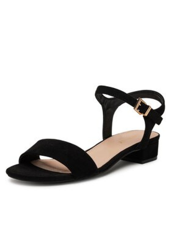 JENNY Sandały WS21167-01 Czarny