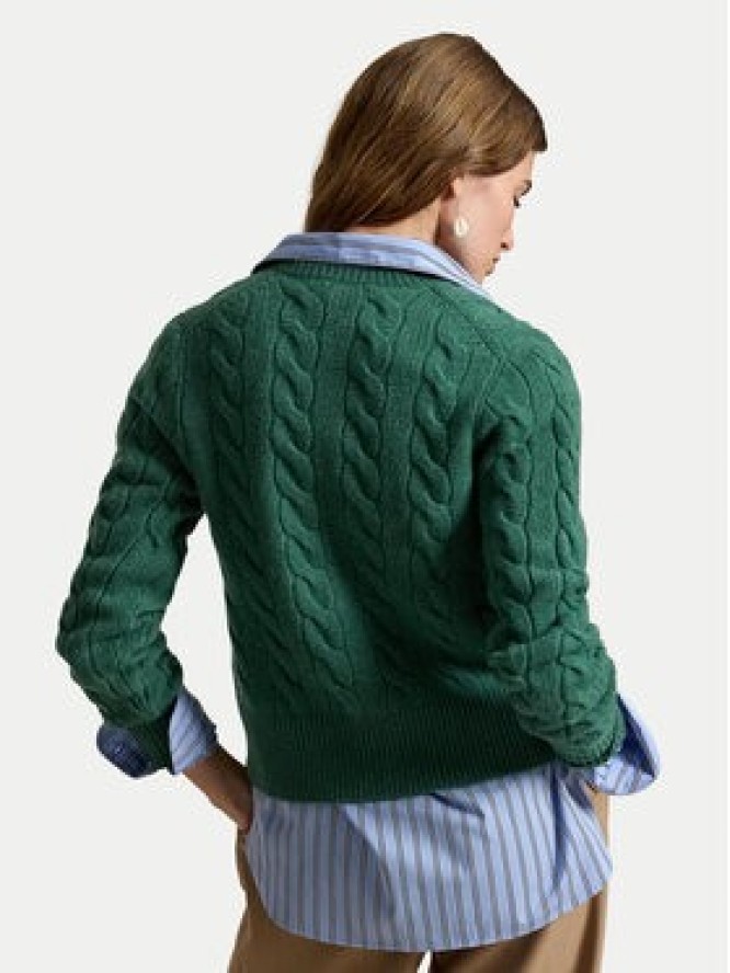Polo Ralph Lauren Kardigan 211972104502 Zielony Slim Fit