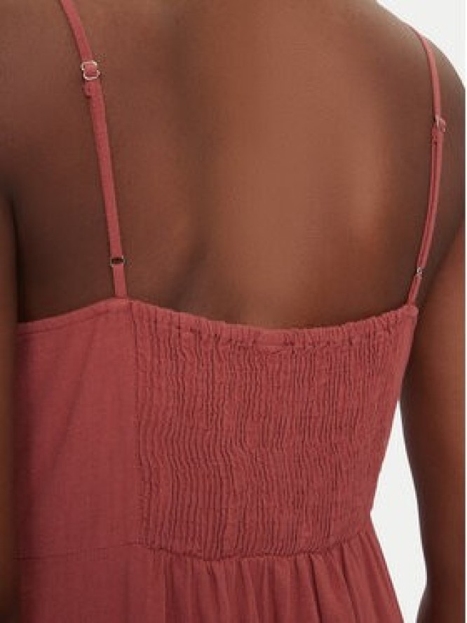 Vero Moda Sukienka letnia Quincy 10324588 Czerwony Regular Fit