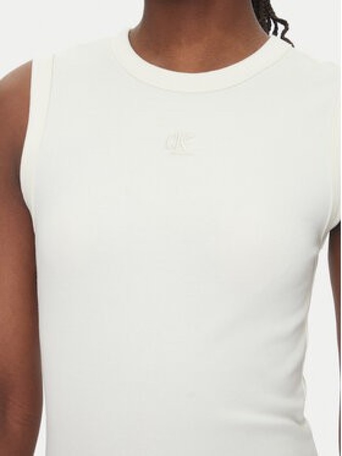 Calvin Klein Jeans Sukienka codzienna LV047C240G Beżowy Slim Fit