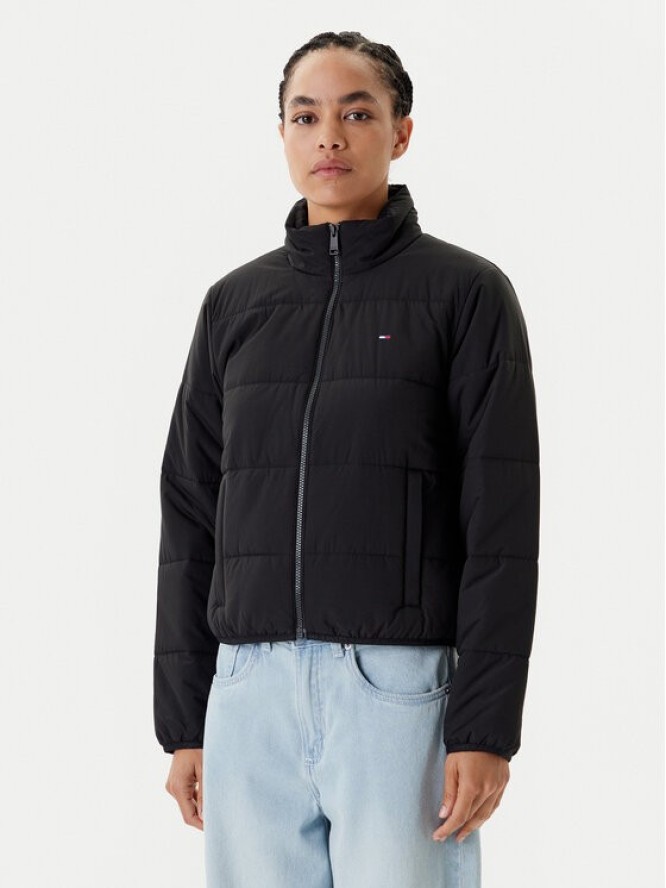 Tommy Jeans Kurtka przejściowa DW0DW20958 Czarny Regular Fit