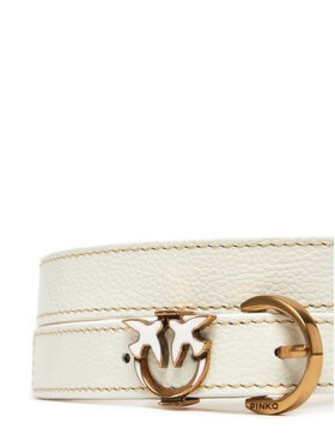 PINKO Pasek Damski Tamboril H2.5 Belt 102820 A158 Biały
