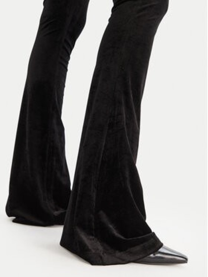 Versace Jeans Couture Legginsy 79HAC322 J0237 Czarny Slim Fit